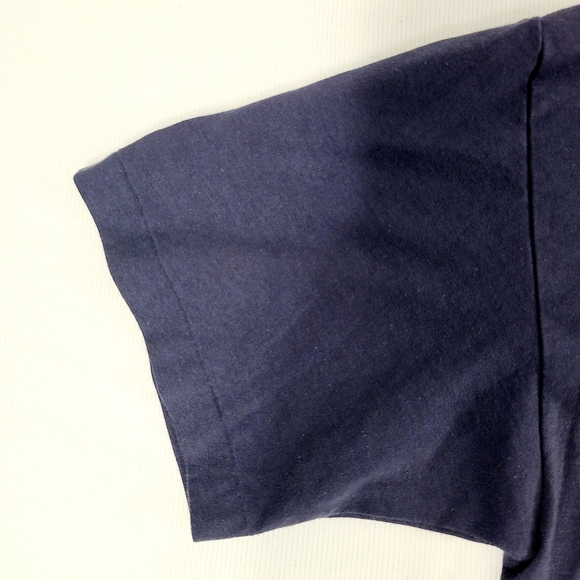 Vintage Single Stitch Henley Shirt Men's 2XL 90s Made In USA Duke T-Shirts - Picture 4 of 10